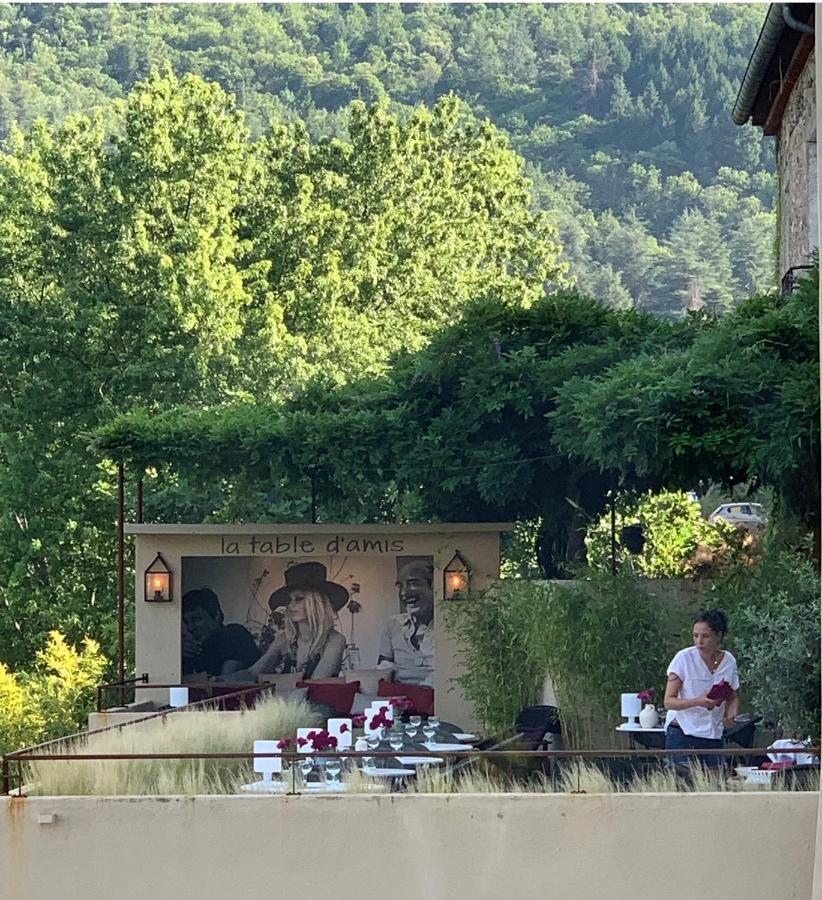 Ecole Olargues - Chambres & Restaurant - Teritoria Esterno foto